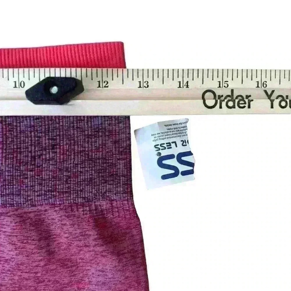 Spanx Look At Me Now Seamless Sculpt Legging Spacedye Coral Punch Medium NWT - Picture 8 of 9